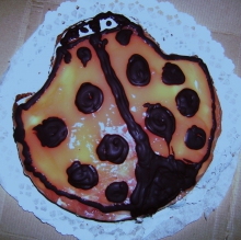 Katicabogár  torta