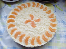 Egyszerű kekszes túró torta( sütés nélküli )