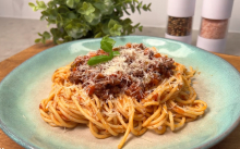 Bolognai spagetti tészta