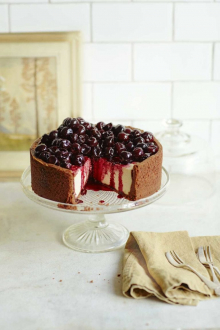 Cseresznyés sajttorta