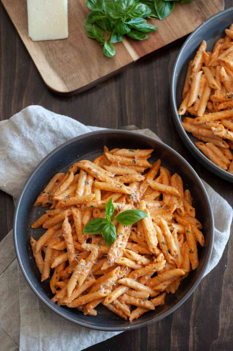 Penne tészta vodka szósszal