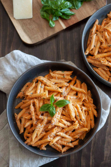 Penne tészta vodka szósszal